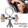 Multi Position Ring Light Dual Mobile Clip Ring Light, Live Broadcasting Bracket Fill Selfie Ring Light Phone Clamp Fill Lights Supplies Stabilizer Clip Phone Bracket