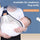 Baby Carrier, Ergonomic Baby Strap one Shoulder Labor-Saving Polyester Baby Half Wrapped Sling (Random Color)