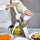 Mandoline Slicer | Safe Adjustable Vegetable Cutter | Multi‑Purpose Kitchen Chopper & Manual Grater