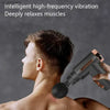 Professional Smart Percussion Massage Gun – High-Intensity Deep Tissue Muscle Massager With 4 Interchangeable Heads