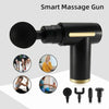 Professional Smart Percussion Massage Gun – High-Intensity Deep Tissue Muscle Massager With 4 Interchangeable Heads