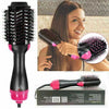 3 in 1 Professional Hot Air Hair Brush Styler - Dryer, Straightener & Curler