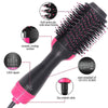 3 in 1 Professional Hot Air Hair Brush Styler - Dryer, Straightener & Curler