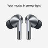 Samsung Galaxy Buds 3 Pro AI True Wireless Bluetooth Earbuds, Noise Cancelling, Sound Optimization, Redesigned Comfort Fit, Silver