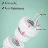 Handsfree Baby Feeding Bottle 240ml with Silicone Tube & Nipple | BPA-Free | Random Color