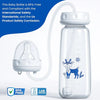 Handsfree Baby Feeding Bottle 240ml with Silicone Tube & Nipple | BPA-Free | Random Color
