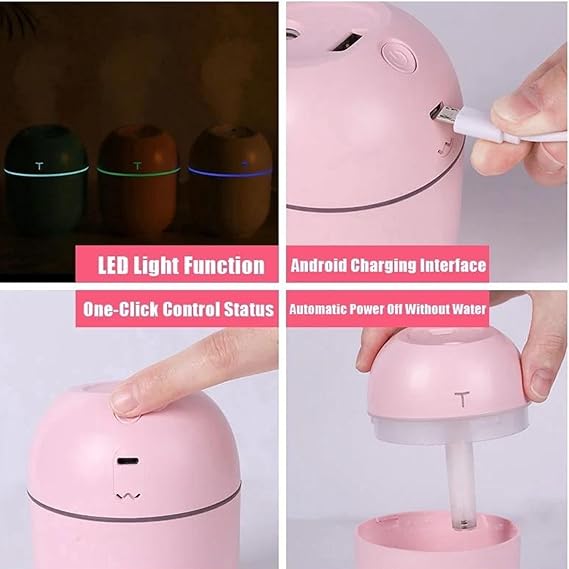 Mini Silent Humidifier - USB Aroma Diffuser