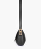 Elegant Flap Shoulder Purse - Black