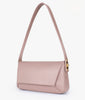 Elegant Flap Shoulder Purse - Black