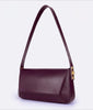 Elegant Flap Shoulder Purse - Black