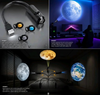 USB Flexible Moon & Earth Projection Light with 6 lenses