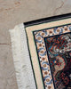 Vintage Persian Floral Arch Velvet Prayer Mat (70x115 cm)