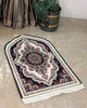 Vintage Persian Floral Arch Velvet Prayer Mat (70x115 cm)