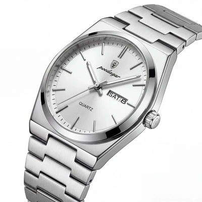 Premium Stainless Steel Quartz Watch PRX Style Elegant Durable Timepiece With Stainless Steel Strap And Precise Quartz Mechanism