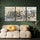 Set of 3 Islamic Premium Wall Art Photo Tiles – Home Decor Accessory Designed For Interior Styling And Daily Living Space Routine - Size: 8x11