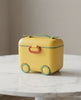 Portable Baby Milk Powder Container with Spoon (Random Colour)