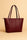 Brown Rexine Tote Bag for Girls School Office Use