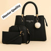 Green Leather 3Pcs Women Handbag Set