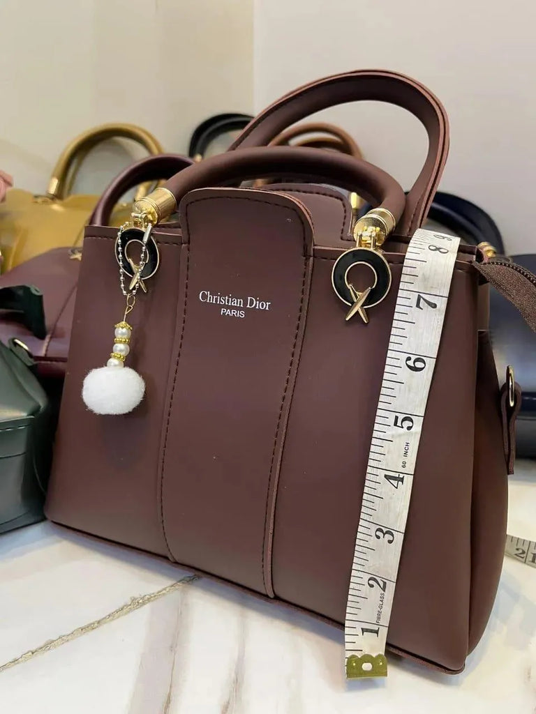 Green Leather 3Pcs Women Handbag Set