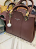 Green Leather 3Pcs Women Handbag Set