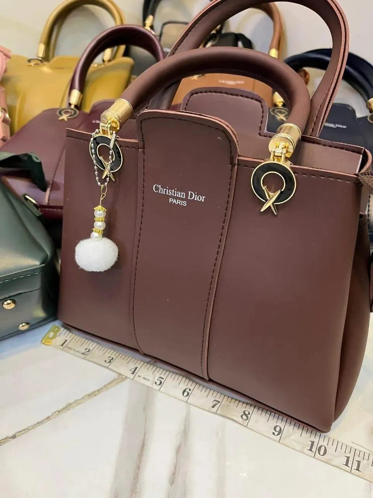 Green Leather 3Pcs Women Handbag Set